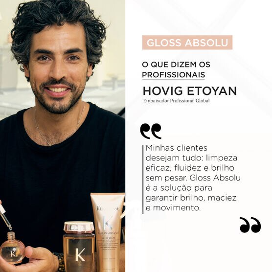 Spray Travel Size Kerastase Gloss Absolu Anti-Frizz Glaze Milk